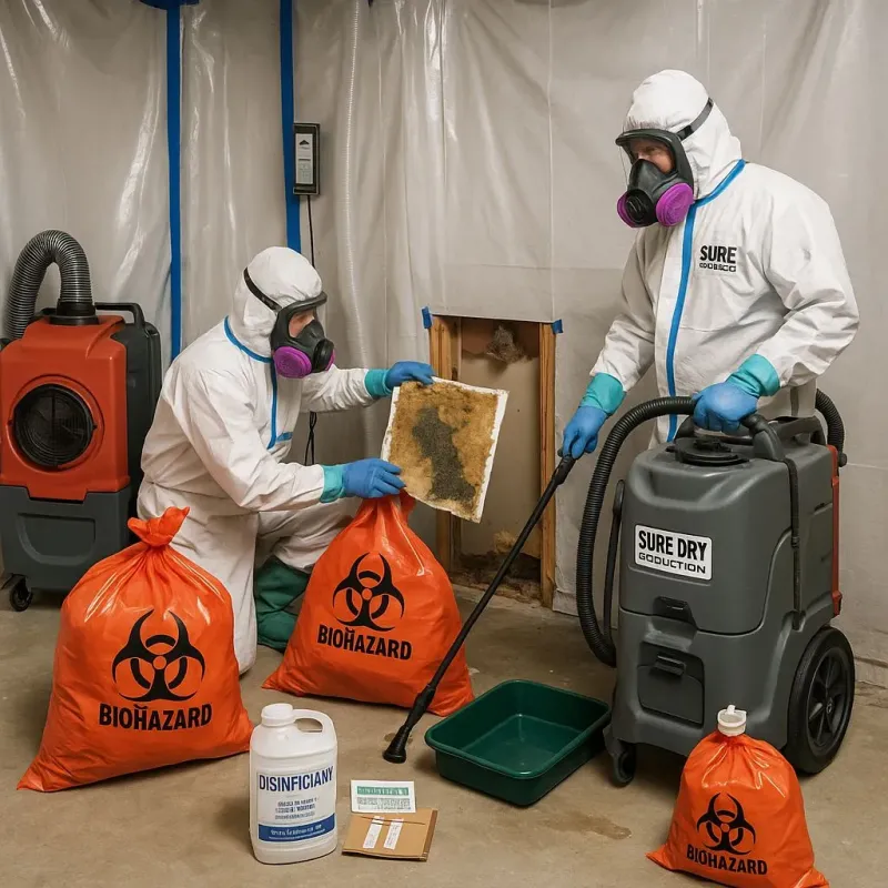 Contaminated Water Handling Protocols process in Olla, LA
